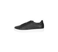 EA7 Unisex Leather Sneaker - black 41 1//3