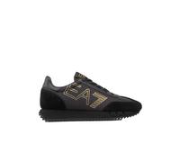 Emporio Armani EA7 Herren Vintage Sneaker Black - Gold 40 EU