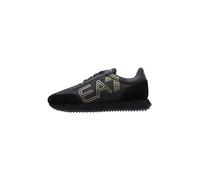 Emporio Armani EA7 Herren Vintage Sneaker Black - Gold 42 EU