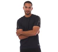 Emporio Armani - "EA7" T-Shirt für Herren Baumwolljersey (Marine) L