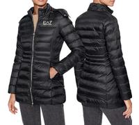 Emporio Armani EA7 Winter-Daunenjacke für Damen, halblang, mit synthetischer Füllung, 6DTK01, Schwarz , L