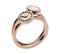 Emporio Armani EGS2694221505 Damen Ring Edelstahl Rose 16,9 mm Größe 53