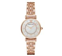 Emporio Armani Damen Quarzuhr rosegold, Größe One Size, 3740110 Rosegold One Size
