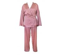Emporio Armani - Emporio Armani Damen Pyjama / Schlafanzug lang Bella Rose, Gr. L - Gr. - L