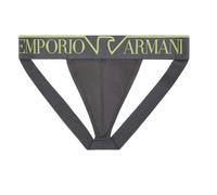 Emporio Armani - Emporio Armani Megalogo Stretch Cotton Jockstrap, Grau - Gr. - XL