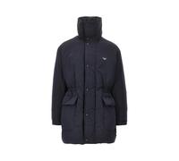 Emporio Armani - Gefütterter Parka aus Baumwollmix - - Jackets - Herren - Blau - M