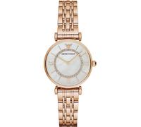 Emporio Armani Gianni T-Bar Damen Rose Gold Uhr AR1909 Einheitsgröße