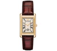 Quarzuhr EMPORIO ARMANI, braun, Armbanduhren, Herren, Armbanduhr, Damenuhr, Herrenuhr, Lederarmband, analog, Tag (60156726-0) braun