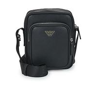 Emporio Armani Business Regenerated Umhängetasche schwarz, Lederimitat, Herren