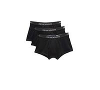 3er Pack EMPORIO ARMANI Boxershorts Pure Cotton Trunk Schwarz M