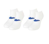 EMPORIO ARMANI Herren 2-Pack Sneaker Socken, weiß/weiß, Einheitsgröße