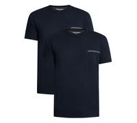 EMPORIO ARMANI T-Shirts Herren Rundhals Baumwolle blau, 6 (L)