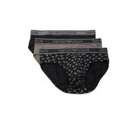 EMPORIO ARMANI Herren 3-Pack Brief Boxershorts, AR.BLU/AR.BLU/Shark, XL