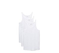Emporio Armani Herren 3-Pack Tank Top Regular Fit Unterhemd, Weiß, Mittel (3er Pack)