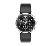 Emporio Armani Chronograph Edelstahl schwarz Herren