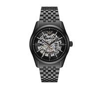 Emporio Armani Herren 43MM Schwarze Edelstahluhr, AR60093