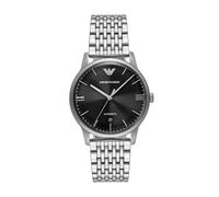 Emporio Armani Herren Analog Automatik Uhr mit Edelstahl Armband AR60081