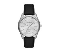Emporio Armani Herren Analog Automatik Uhr mit Leder Armband AR60077