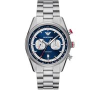 Emporio Armani Herren Analog Quarz Uhr mit Edelstahl Armband AR11676
