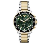 Emporio Armani Herren Analog Quarz Uhr mit Edelstahl Armband AR11695