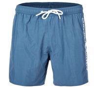 EMPORIO ARMANI Herren Badeshorts - EMBROIDERY LOGO, Boxer Blau 2XL
