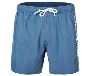 EMPORIO ARMANI Herren Badeshorts - EMBROIDERY LOGO, Boxer Blau L