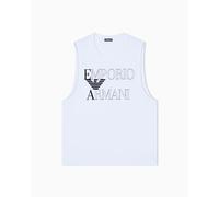 EMPORIO ARMANI Herren Bold Logo Crew Neck Tank White S