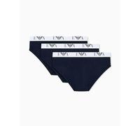 EMPORIO ARMANI Slips Herren Baumwolle blau, 6 (L)
