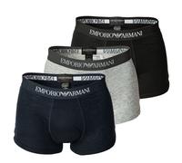 3er Pack EMPORIO ARMANI Boxershorts Pure Cotton Trunk Mehrfarbig S