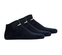 EMPORIO ARMANI Herren Quartersocken, 3er Pack - SPORTY SPONGE, Ankle Socks, One Size Blau 39-46