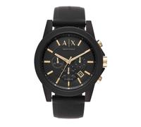 Armani Exchange Outerbanks AX7105 Zegarek Męski Kwarcowy, Ø 45 mm, Czarny