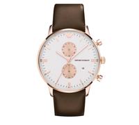Emporio Armani Herren Chronograph Uhr AR0398 Einheitsgröße