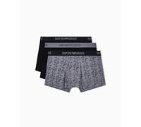 Emporio Armani Herren Core Logoband 3er-Pack Trunk Trunk Trunks, Schwarz/Schwarz/Schwarz, M