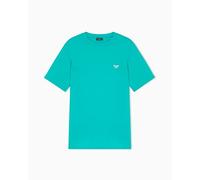 EMPORIO ARMANI Herren Crew Neck T-Shirt, smaragdgrün, XXL