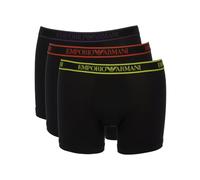 Emporio Armani Herren Emporio Armani Men's 3-pack Core Logoband Boxer Shorts, Black/Black/Black, L EU