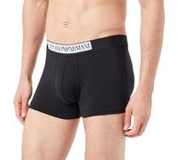 Emporio Armani Herren Emporio Armani Men's Logo Label Trunks, Schwarz, L EU