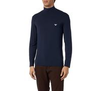 Emporio Armani Herren Emporio Armani Men's Sweater Soft Modal Sweatshirt, Marine, L EU