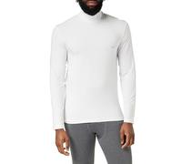 Emporio Armani Herren Emporio Armani Men's Sweater Soft Modal Sweatshirt, Weiß, M EU