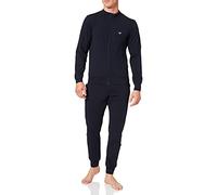 Emporio Armani Herren Emporio Armani Sweatshirt en broek met doorlopende ritssluiting, loungewear-set Emporio Armani Com Z Pyjama Set, Blau, S EU