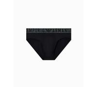 Emporio Armani Herren Essential Microfiber Brief Slip, Schwarz, M EU