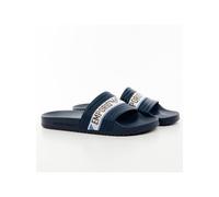 EMPORIO ARMANI Herren Hausschuhe mit Strandrutsche Beach Pool Beachwear Artikel XVPS06 XN999 Made in Italy Made in Italy, T637 Navy white avio, 41