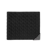 Emporio Armani Herren-Geldbörse, Schwarz, Schwarz, Einheitsgröße