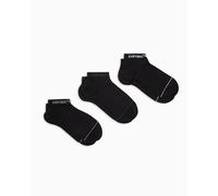 Emporio Armani Herren Logo 3-pack Inside 3er-Pack Socken, Schwarz, L EU