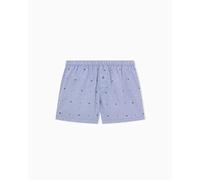 Emporio Armani Herren Logo Pattern Woven Boxer Boxershorts (1er Pack)