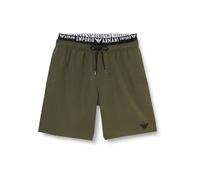 Emporio Armani Herren Logoband Bermuda Swim Trunks