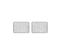 Emporio Armani Herren Manschettenknöpfe aus Edelstahl, EGS3360040