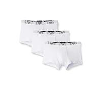 Emporio Armani Trunks im 3er-Pack in Weiß, Größe XL, Artikelnr. 4050138XL Weiß XL 95% Baumwolle, 5% Elasthan