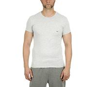 Emporio Armani Underwear Herren T-Shirt Iconic Logoband Schlafanzugoberteil, Weiß 3, XL