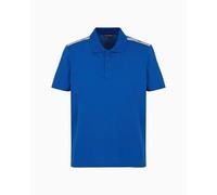 EMPORIO ARMANI Herren Polo Beachwear Poloshirt, Ultramarin, L