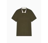 EMPORIO ARMANI Herren Polohemd, Olivgrün, S EU